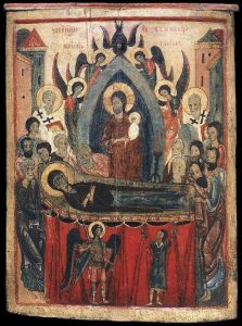 Icon – Dormition of Mother of God